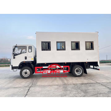 HOWO AWD Off-Road Construction Mobile Workshop Truck